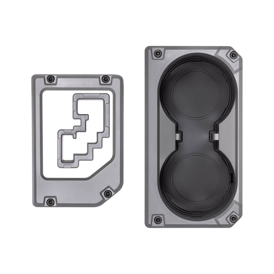V2 Oversize Cup Holder + Shifter/Shift Gate Trim Rings (2014-2021 Tundra) - CEMENT