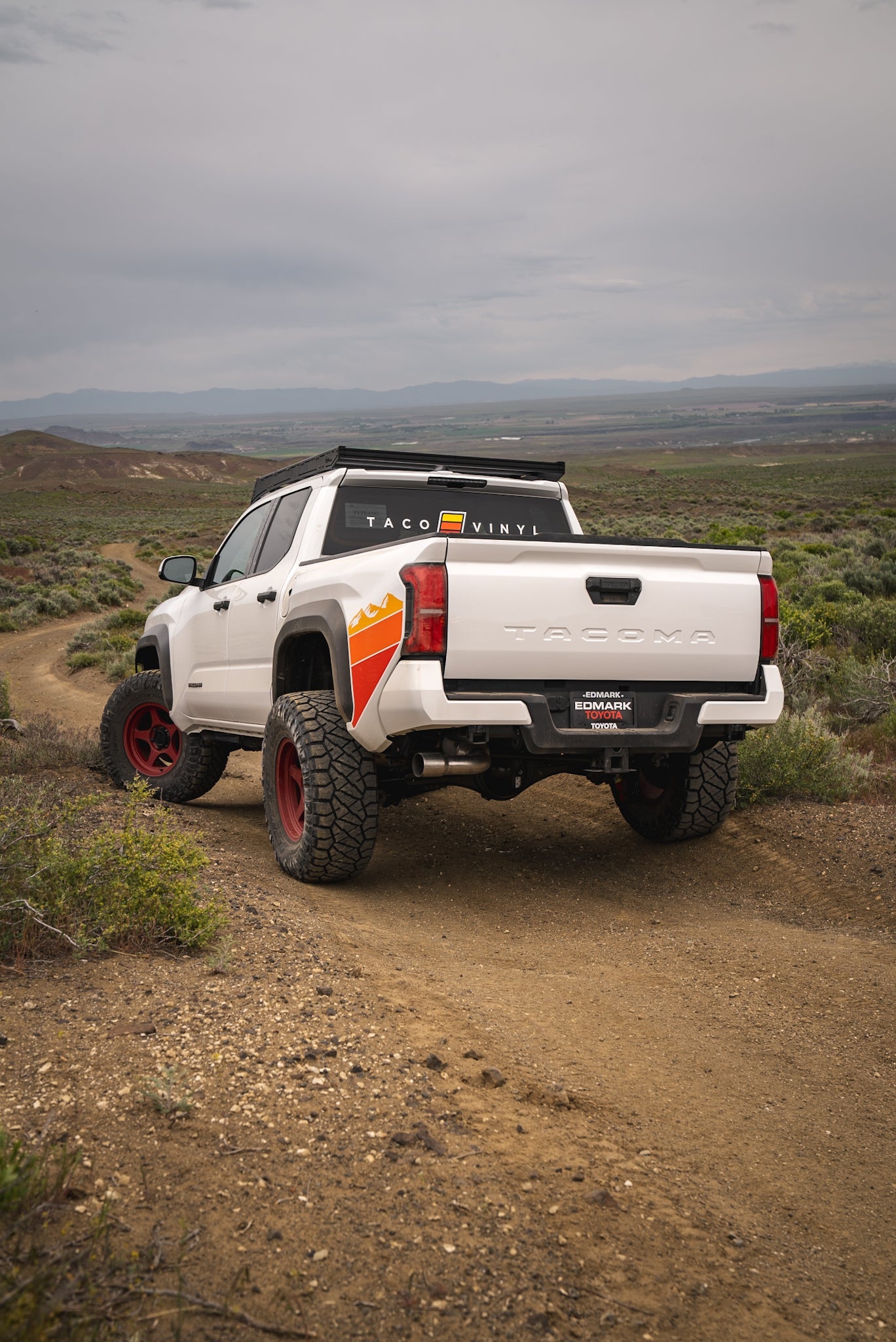 2024+ Tacoma Lower Bedside Decals - Designed