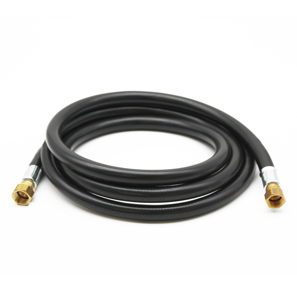 Flame King Thermo Rubber RV Slide Out Hose Assembly, 106 Inch, 3/8 Inch ID, Female to Female, 106 inches