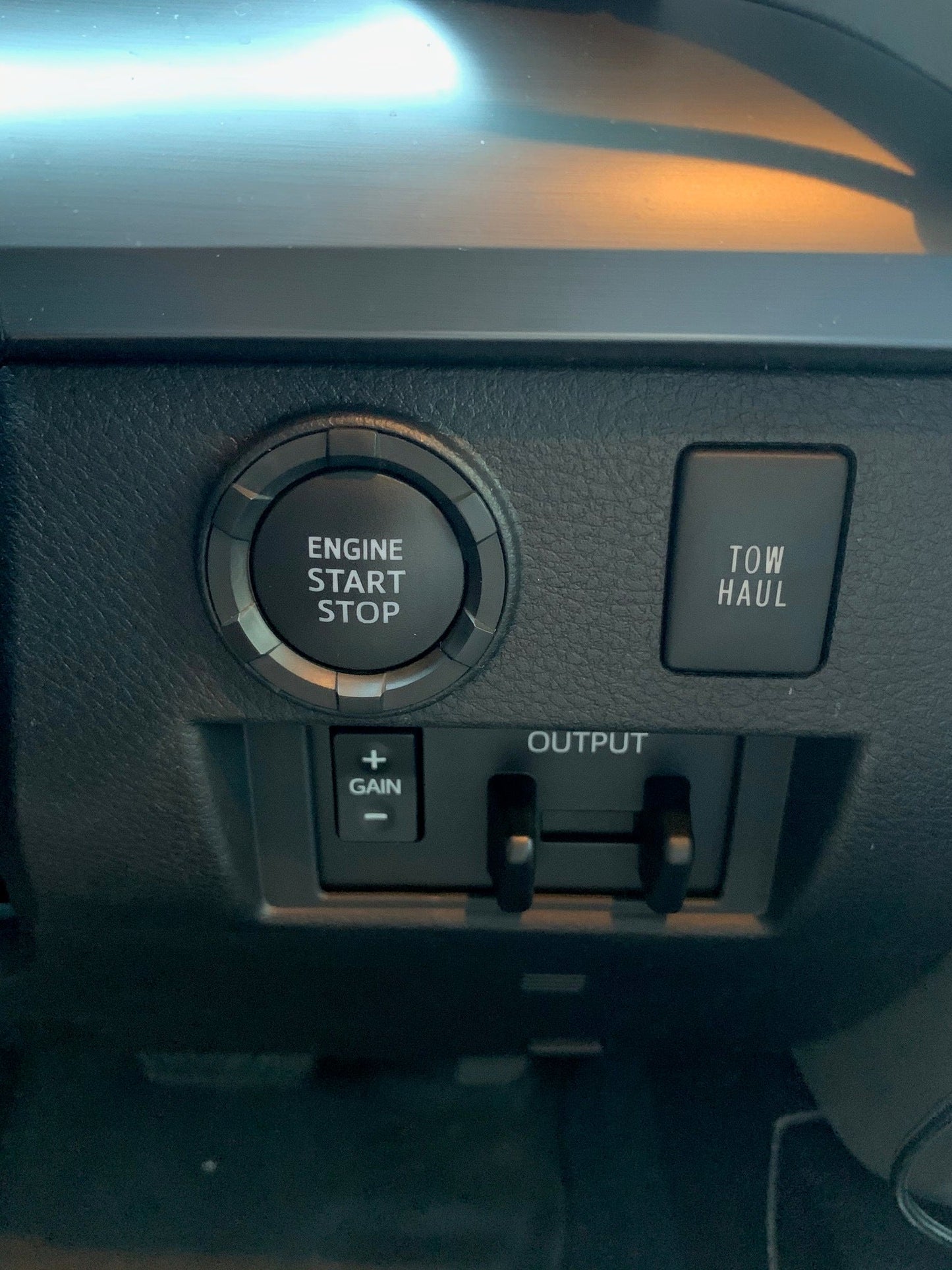Start Button Ring (2016-2023 Tacoma / 2020-2021 Tundra) - CEMENT