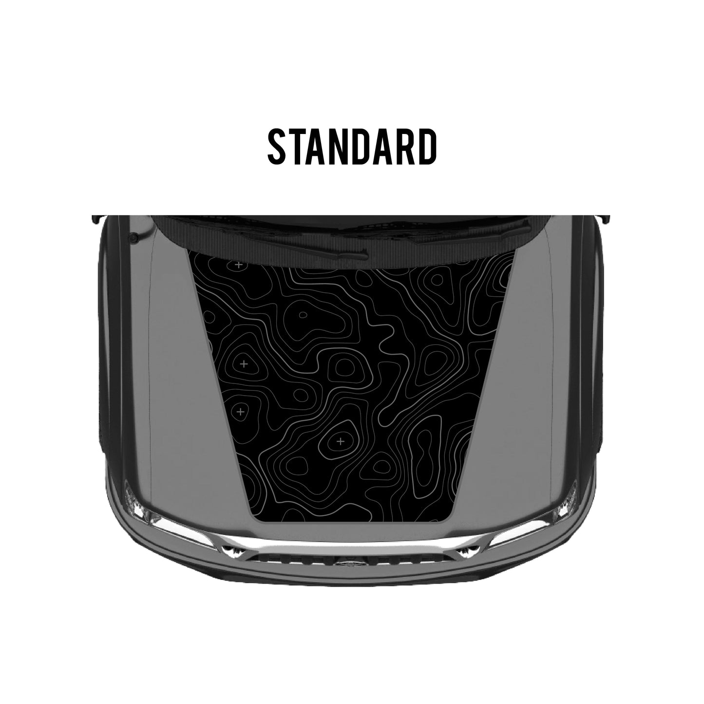 2001-04 Toyota Tacoma Hood Stamp