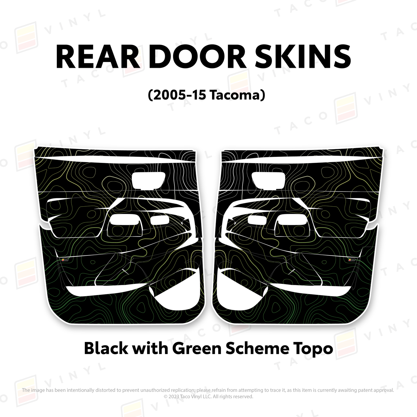 2005-15 Tacoma Door Skins