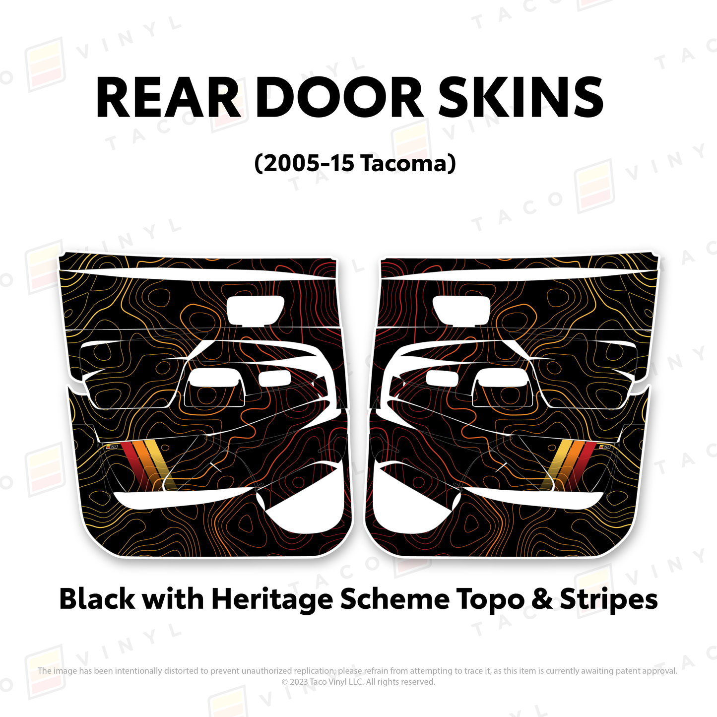 2005-15 Tacoma Door Skins