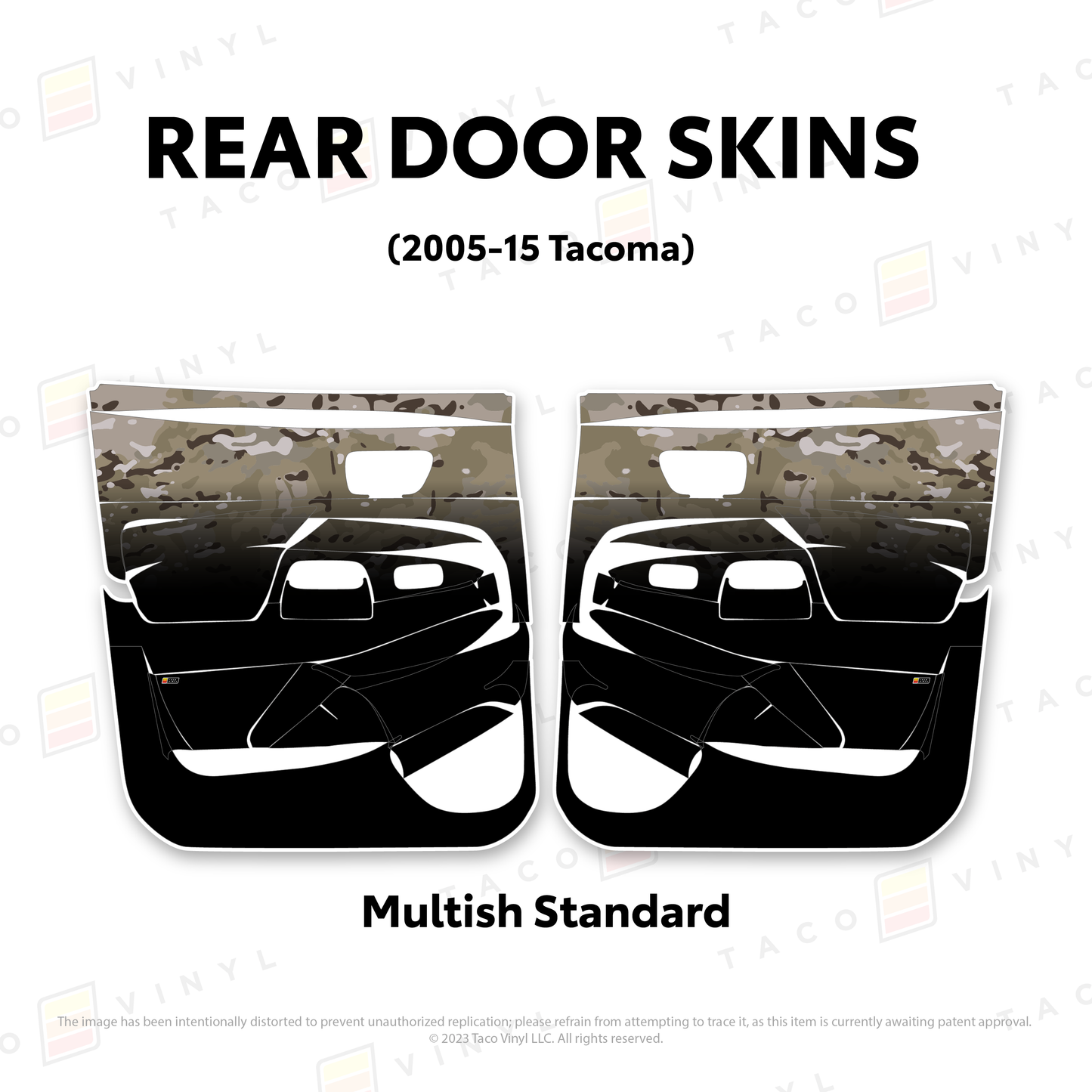 2005-15 Tacoma Door Skins