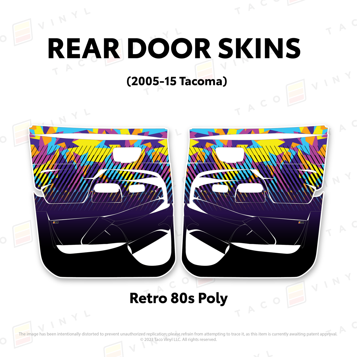 2005-15 Tacoma Door Skins