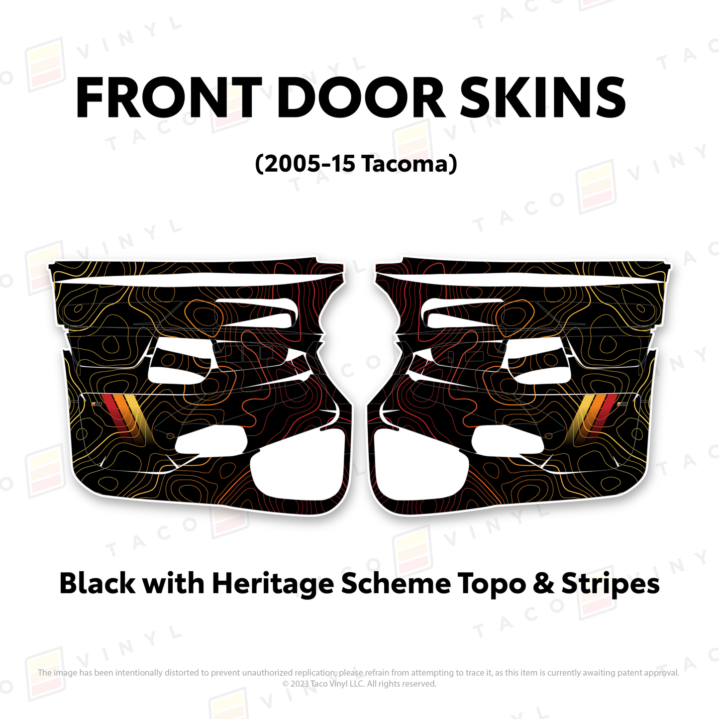 2005-15 Tacoma Door Skins