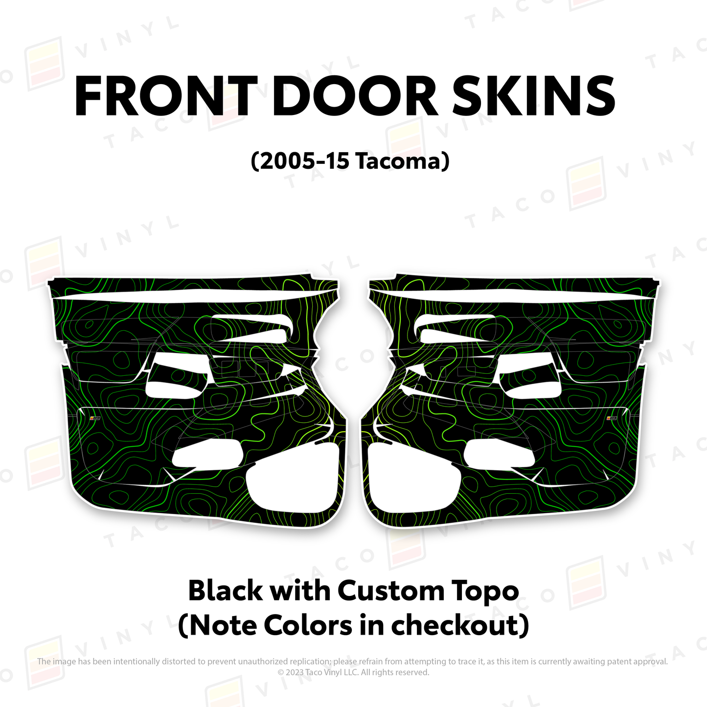 2005-15 Tacoma Door Skins
