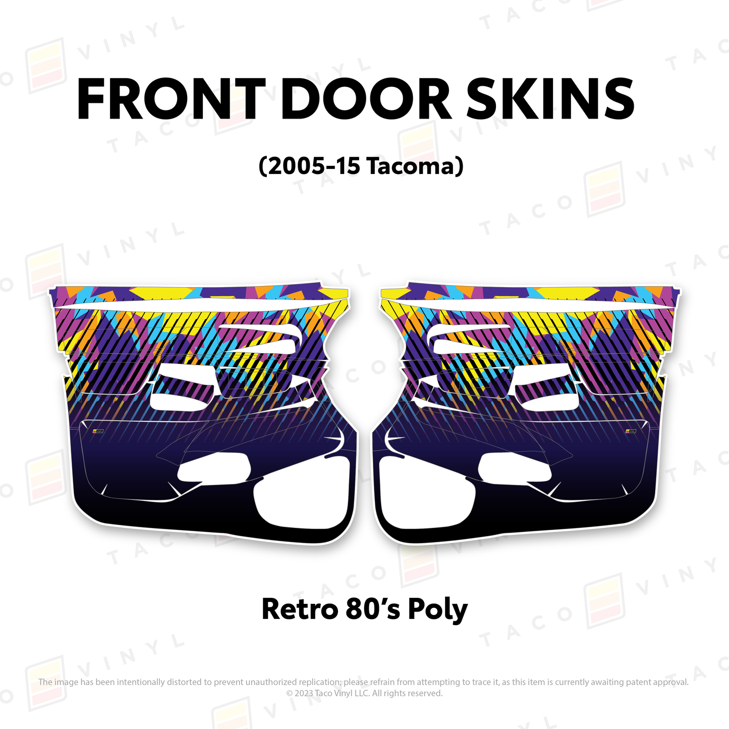 2005-15 Tacoma Door Skins