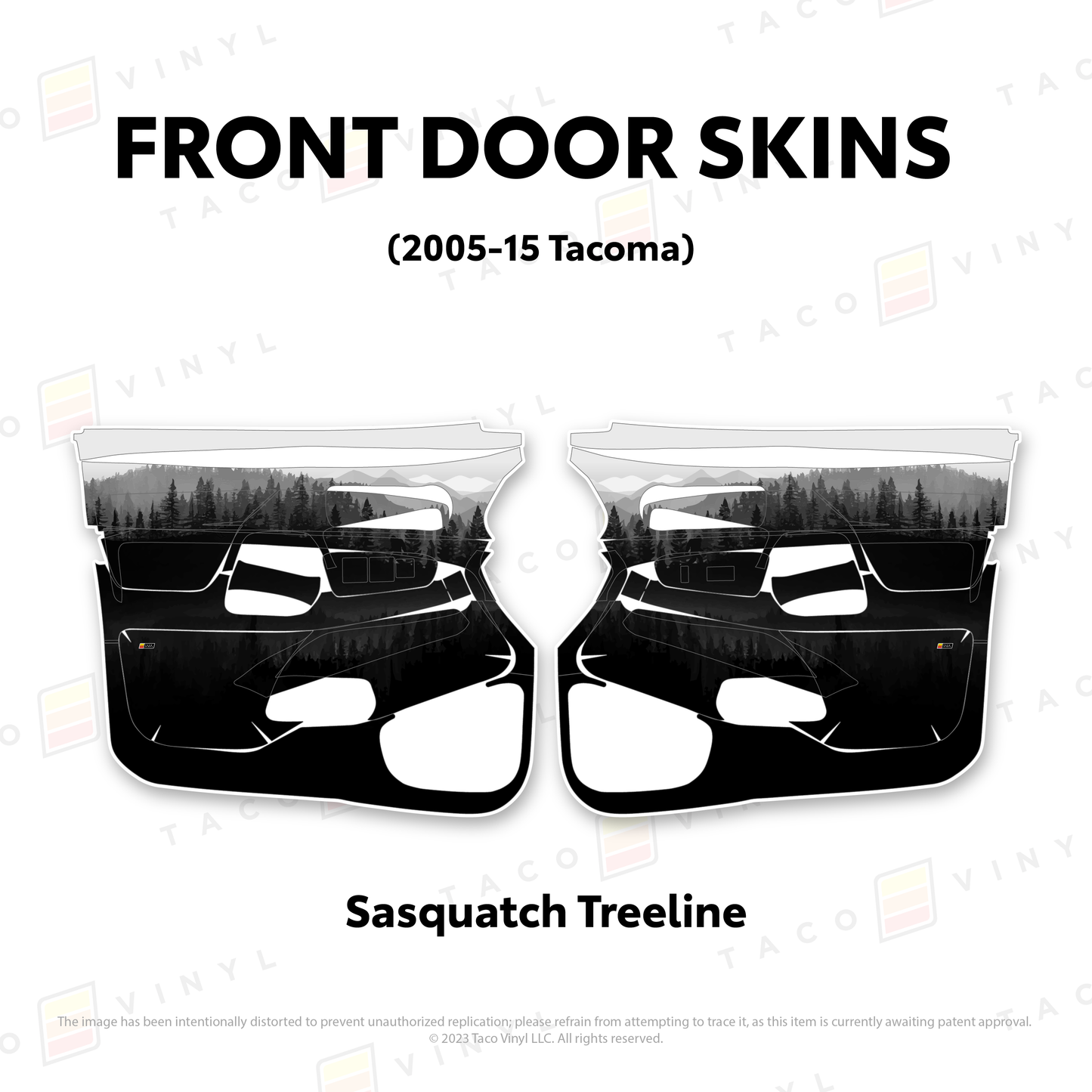 2005-15 Tacoma Door Skins