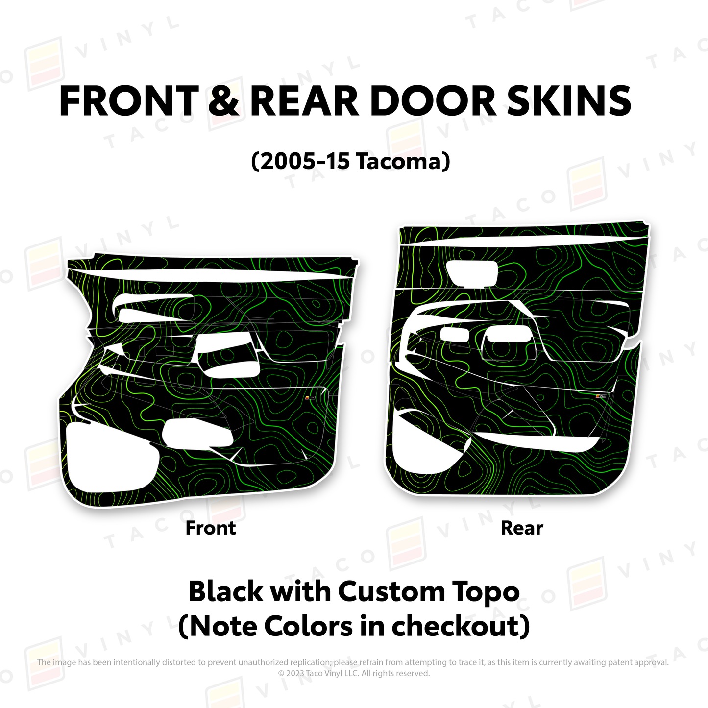 2005-15 Tacoma Door Skins