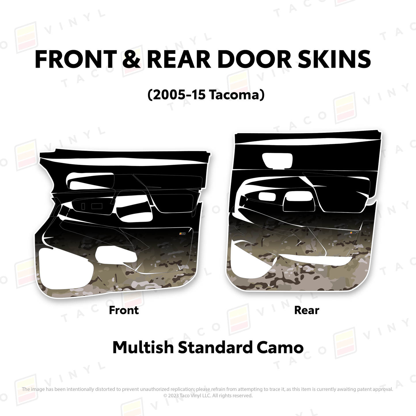 2005-15 Tacoma Door Skins