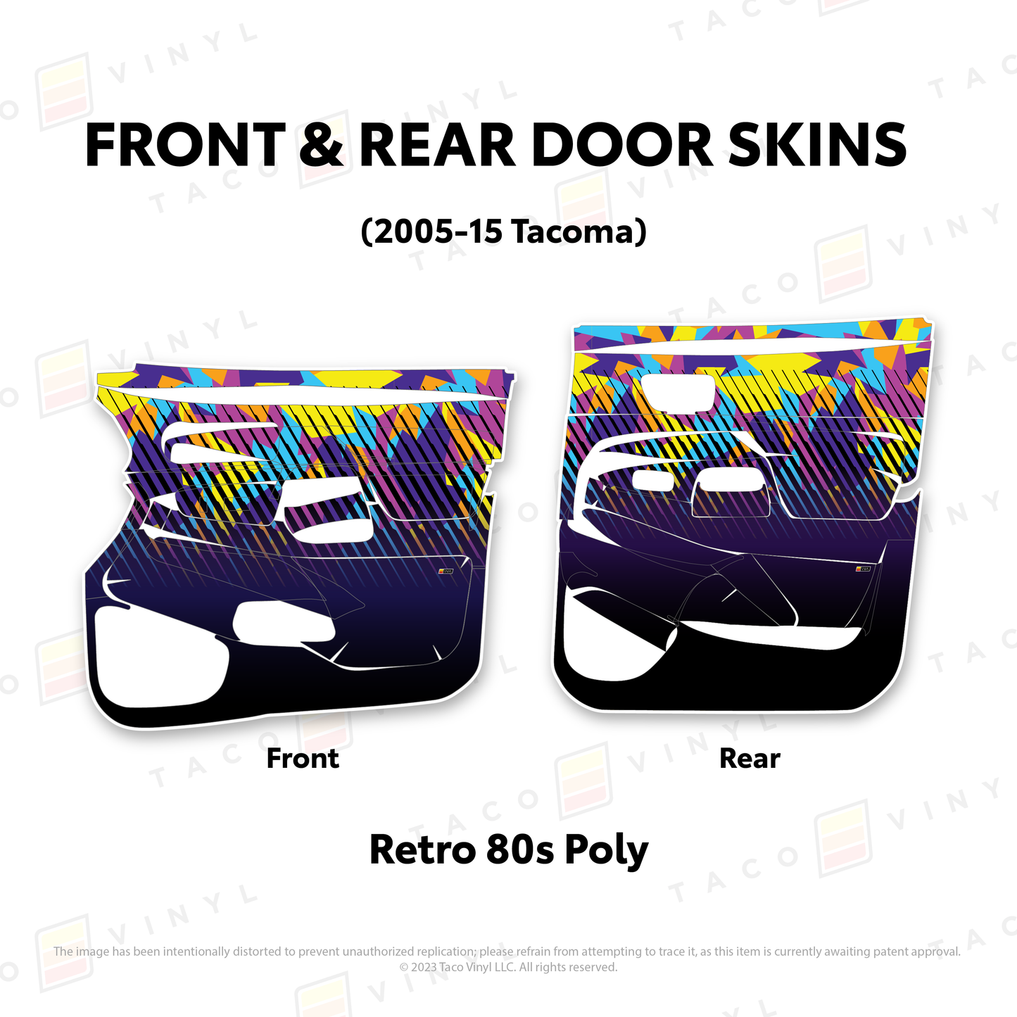 2005-15 Tacoma Door Skins