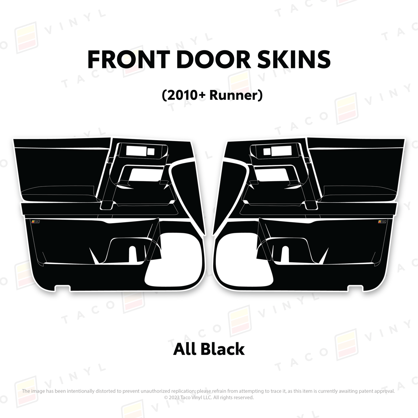 2010-24 4Runner Door Skins