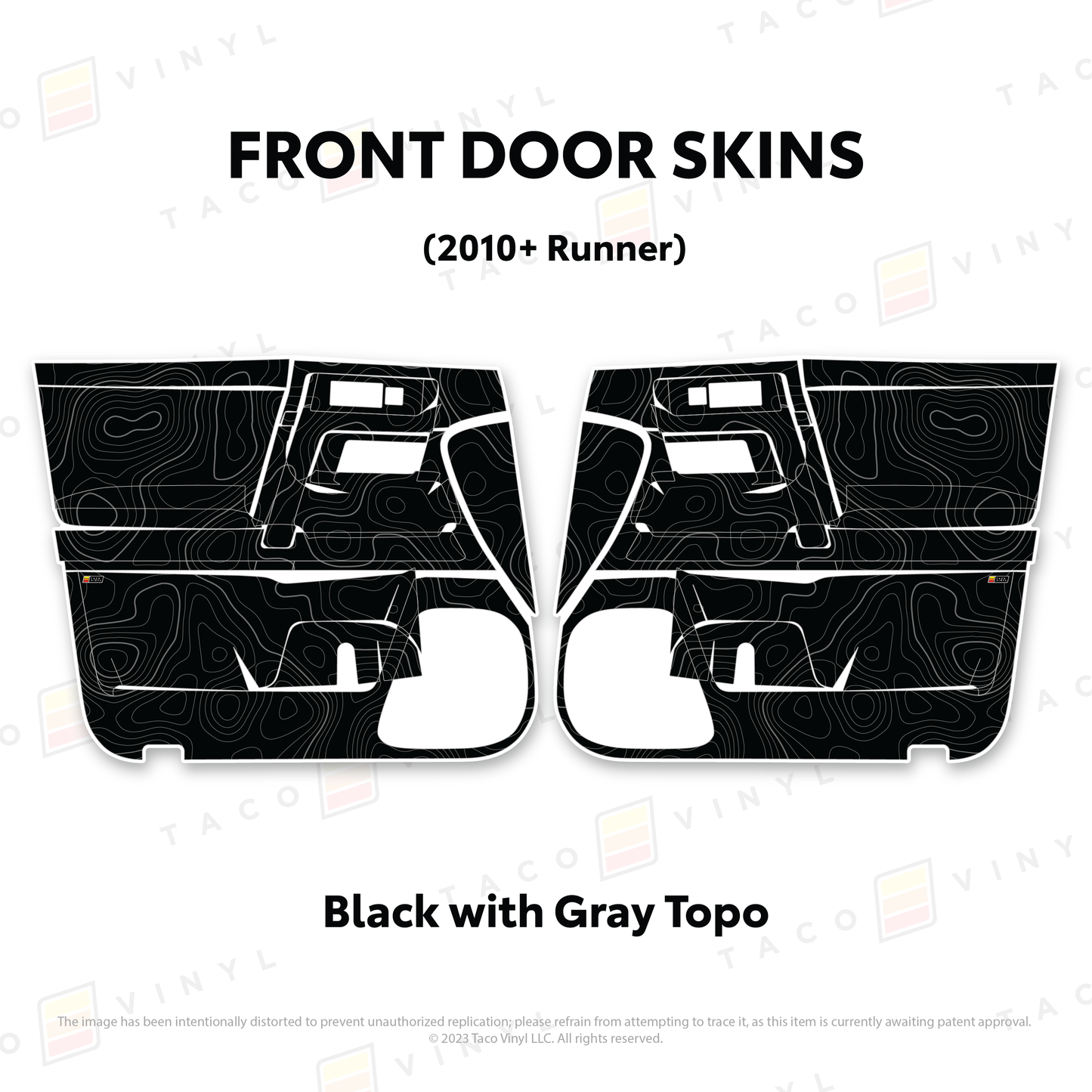 2010-24 4Runner Door Skins