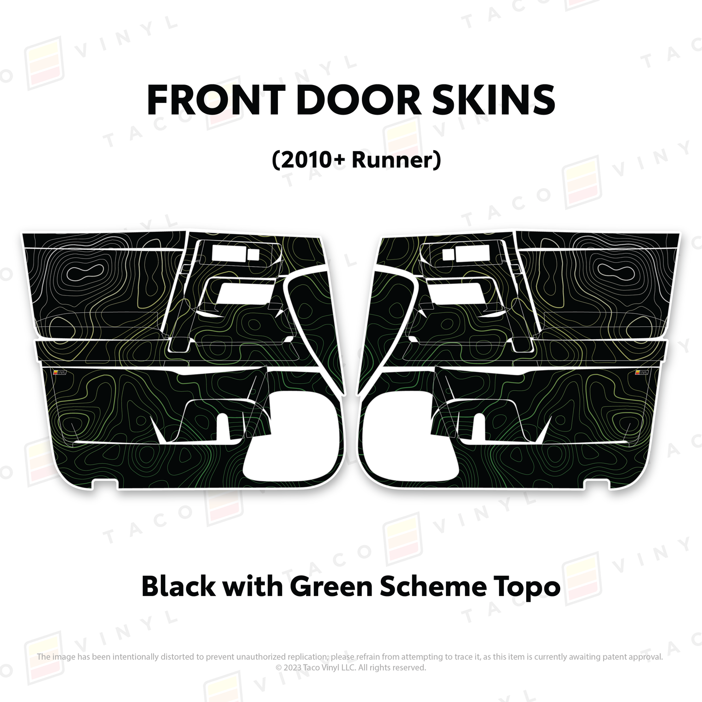 2010-24 4Runner Door Skins