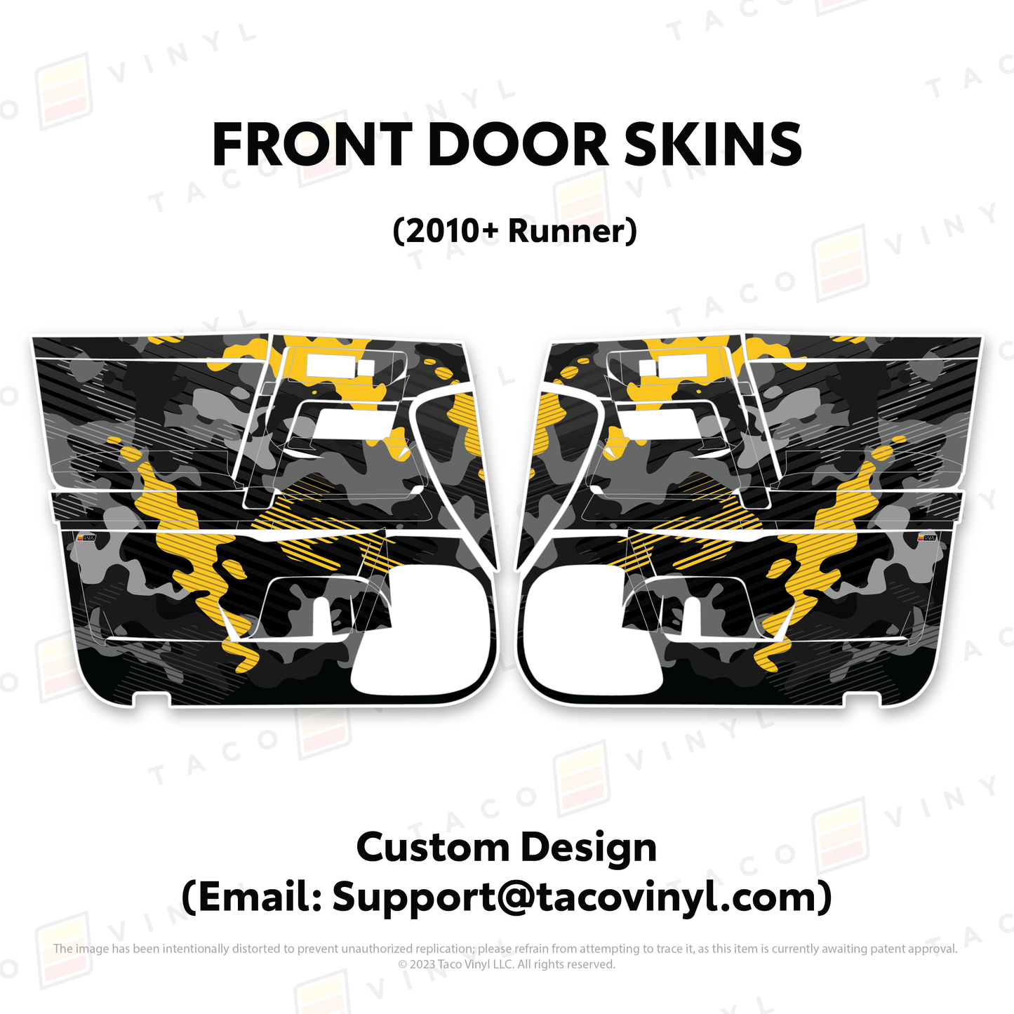 2010-24 4Runner Door Skins