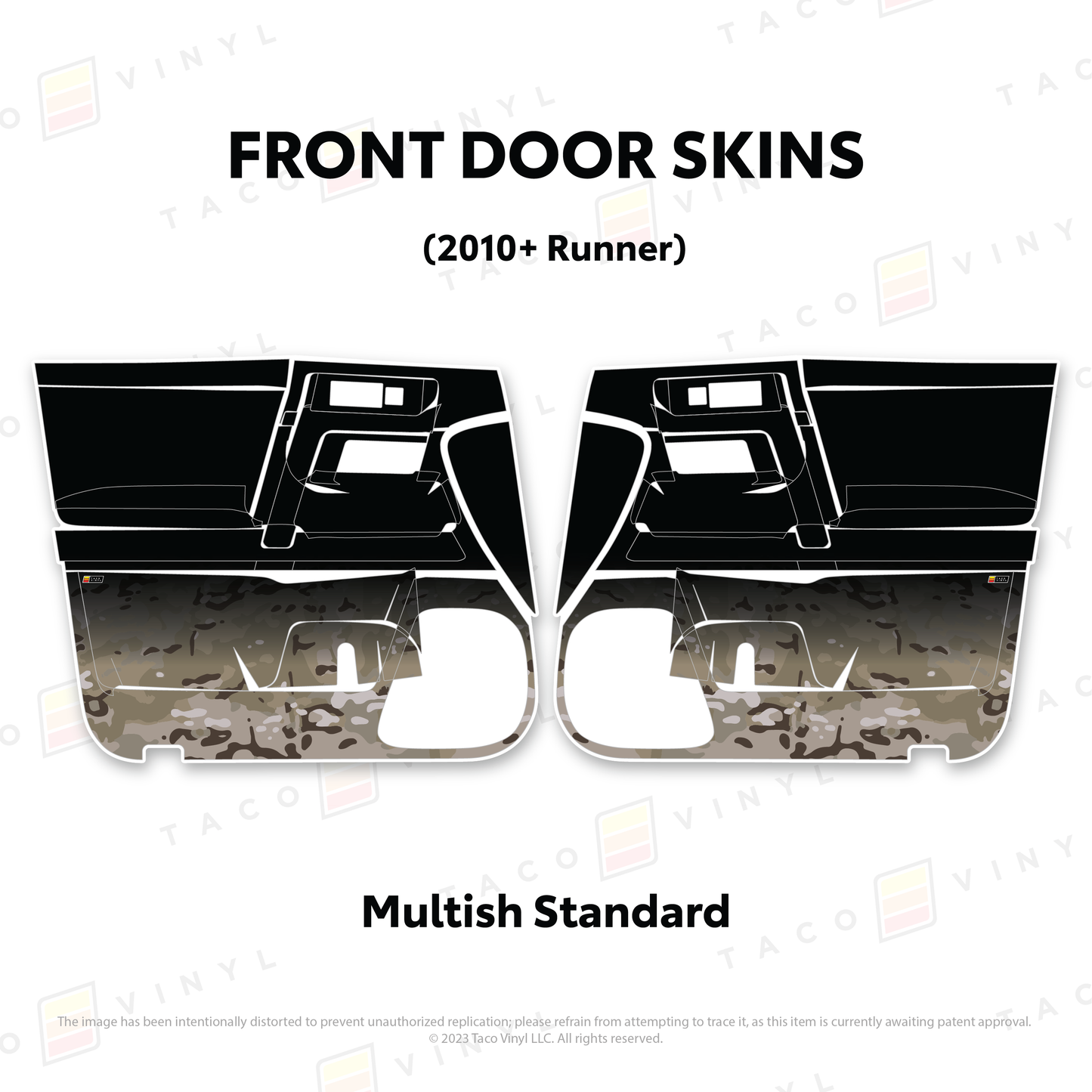 2010-24 4Runner Door Skins