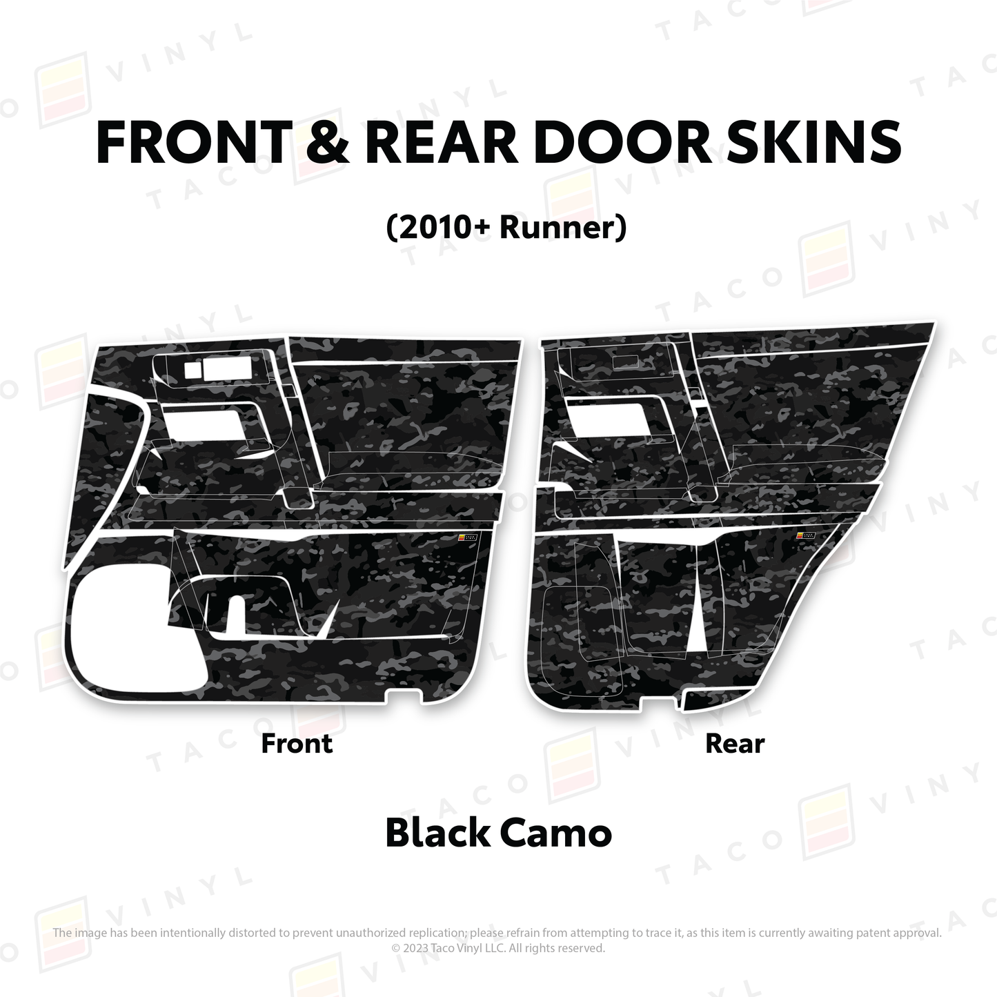 2010-24 4Runner Door Skins