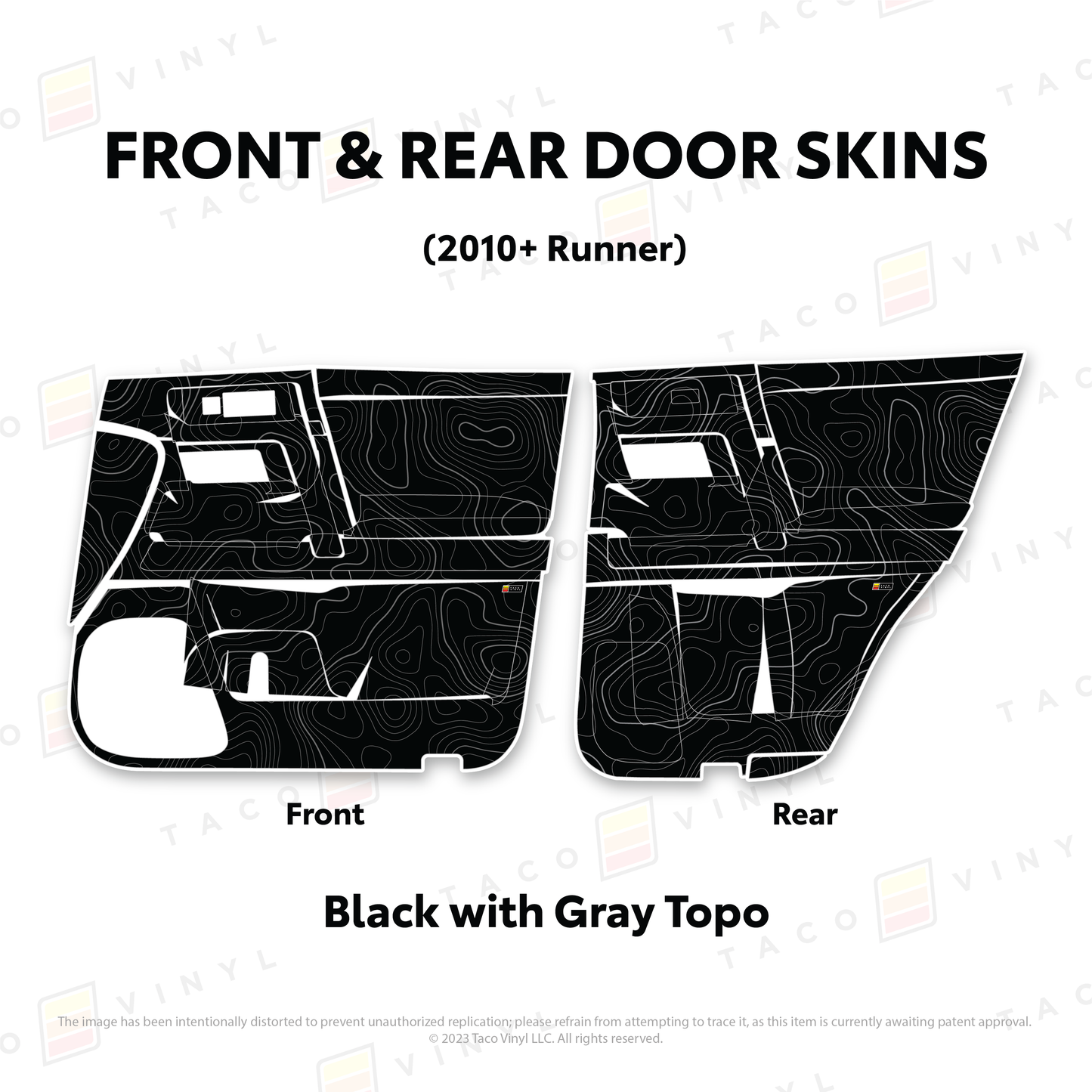 2010-24 4Runner Door Skins