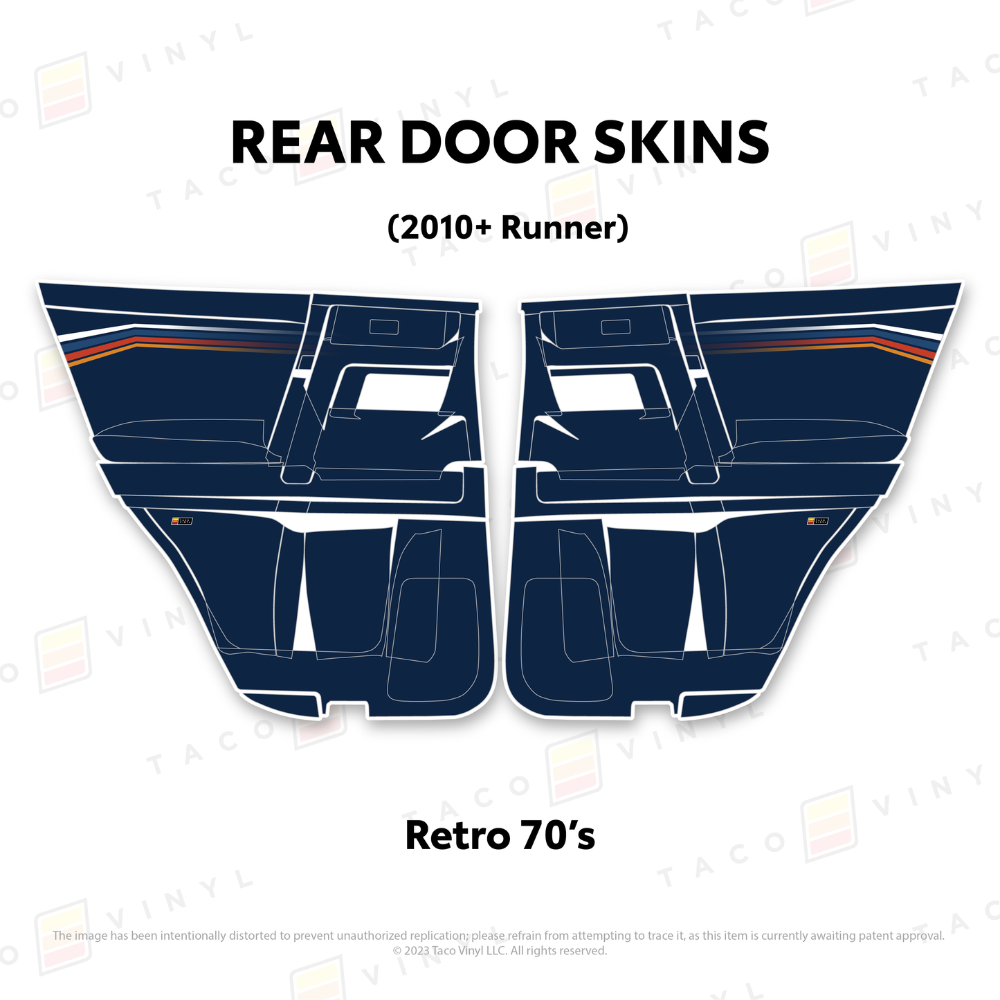2010-24 4Runner Door Skins