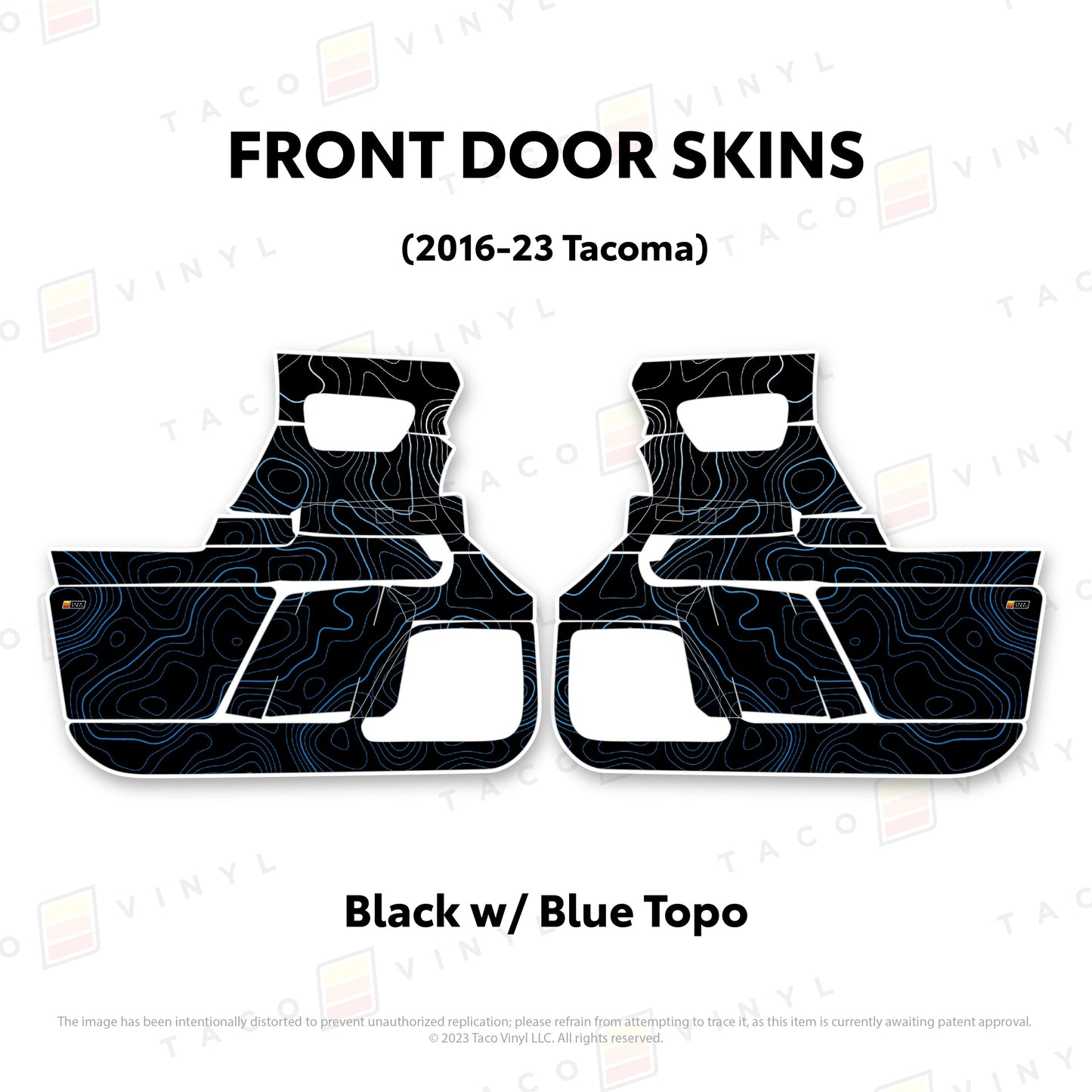 2016-23 Tacoma Door Skins