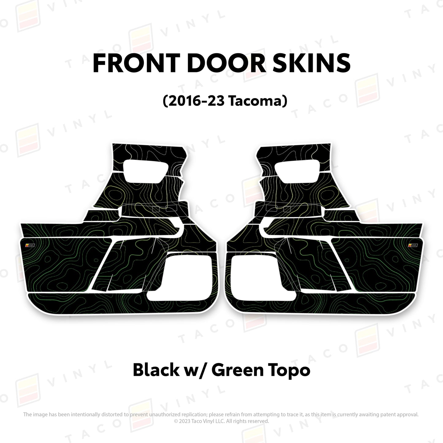 2016-23 Tacoma Door Skins