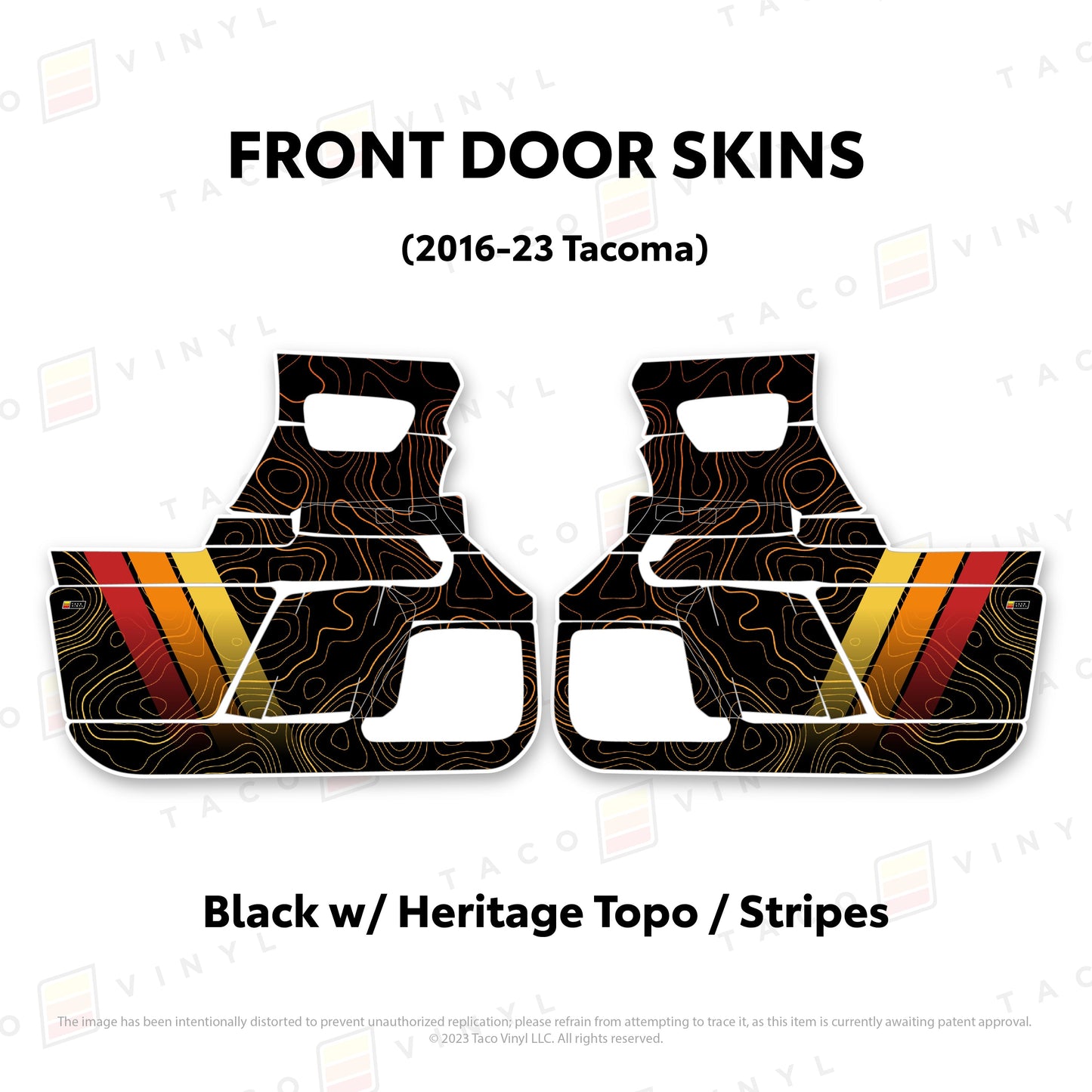 2016-23 Tacoma Door Skins