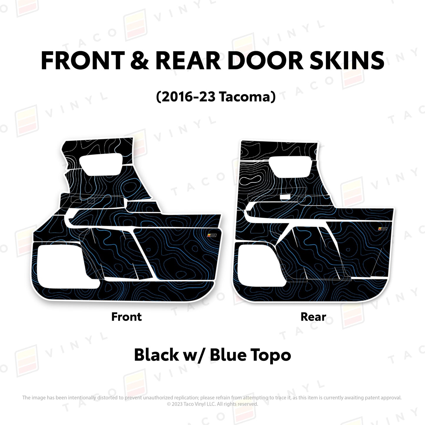 2016-23 Tacoma Door Skins
