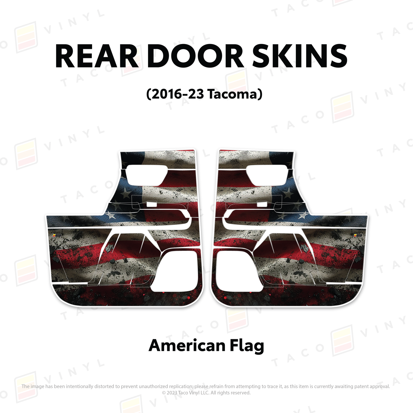 2016-23 Tacoma Door Skins
