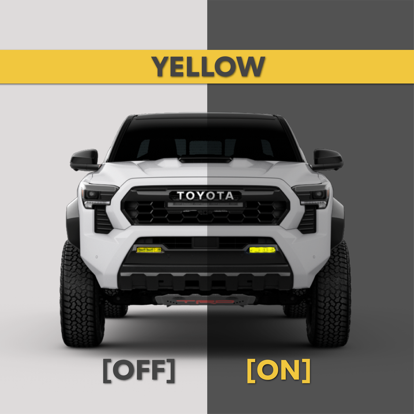 2024+Tacoma Fog Light Overlay