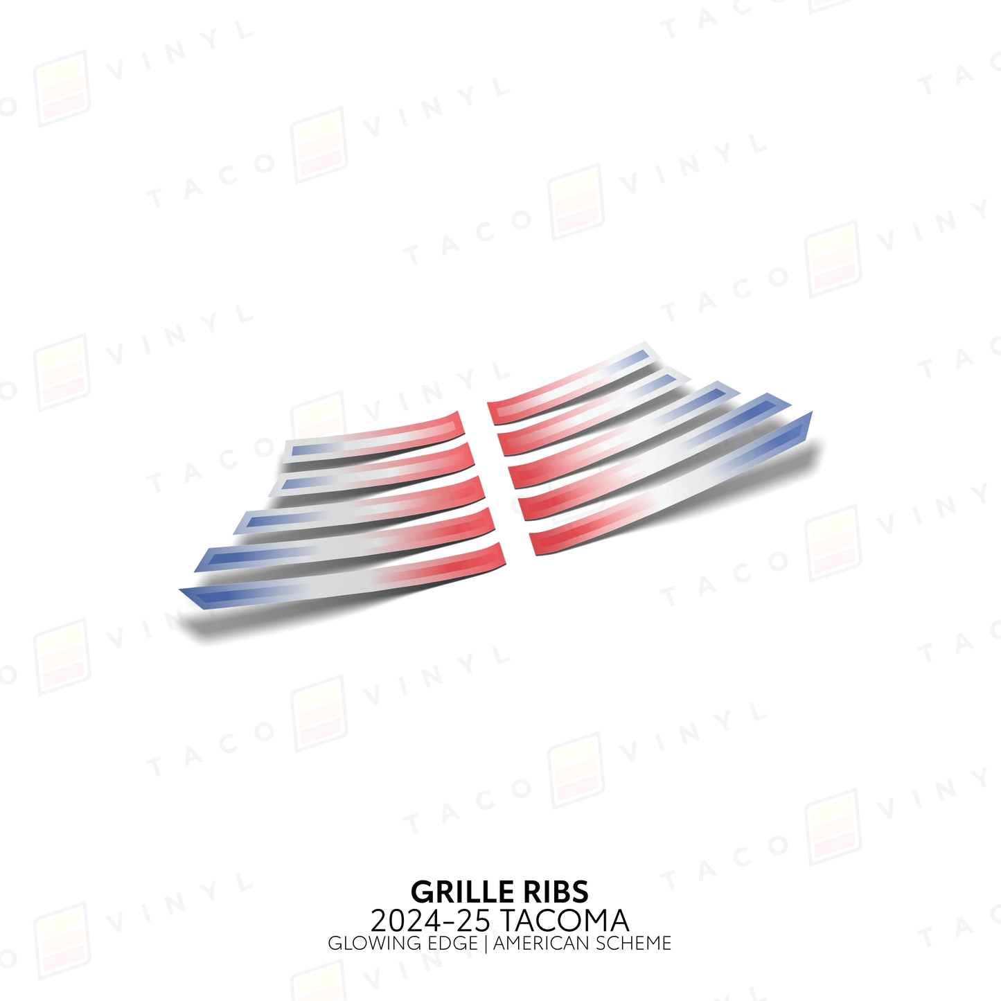 2024+ Tacoma Glowing Edge Grille Ribs