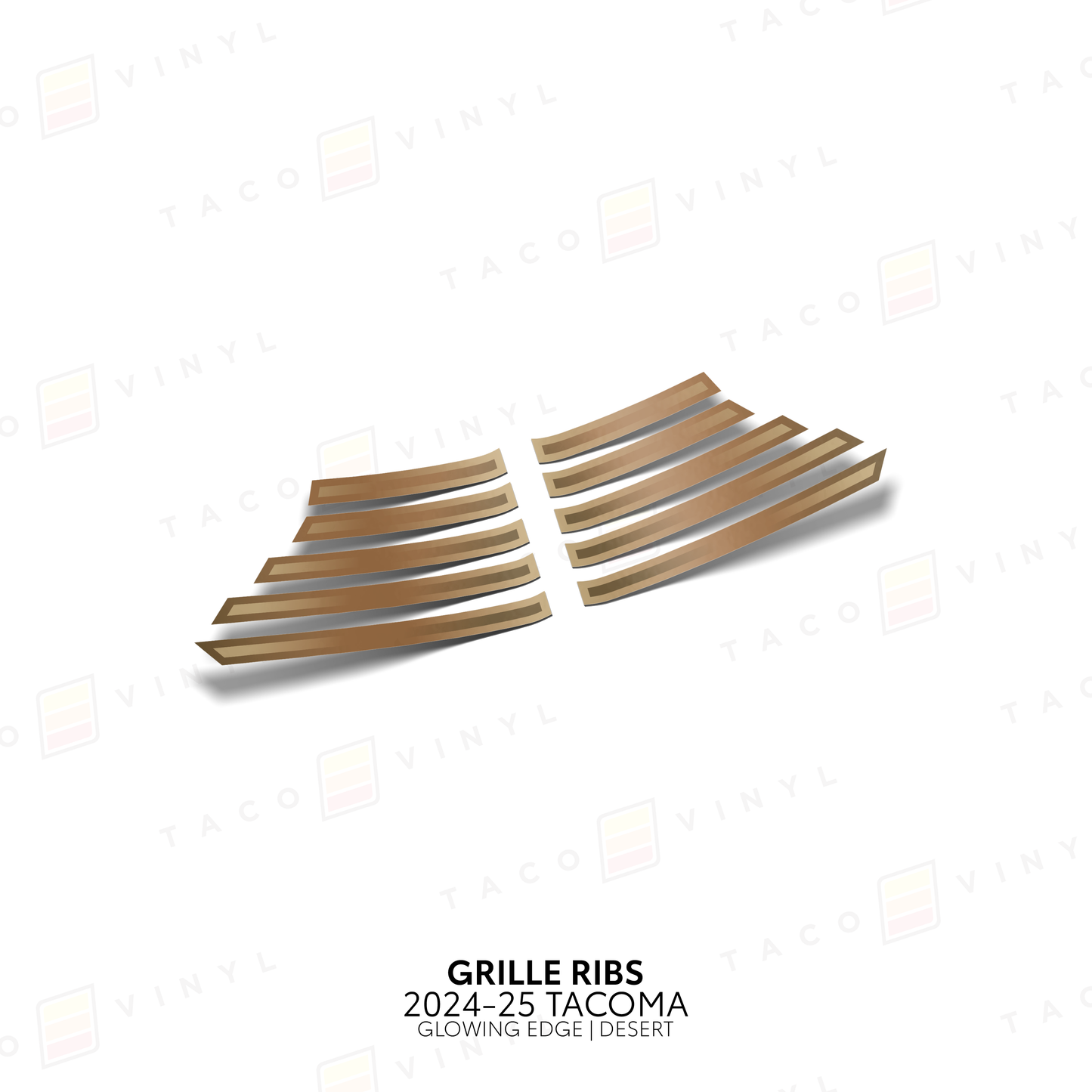 2024+ Tacoma Glowing Edge Grille Ribs