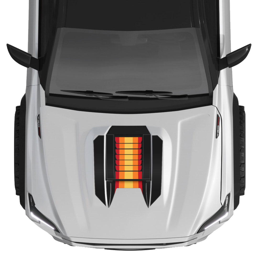 2024+ Tacoma Havoc Hood Scoop Stamp (W/ No Fangs)