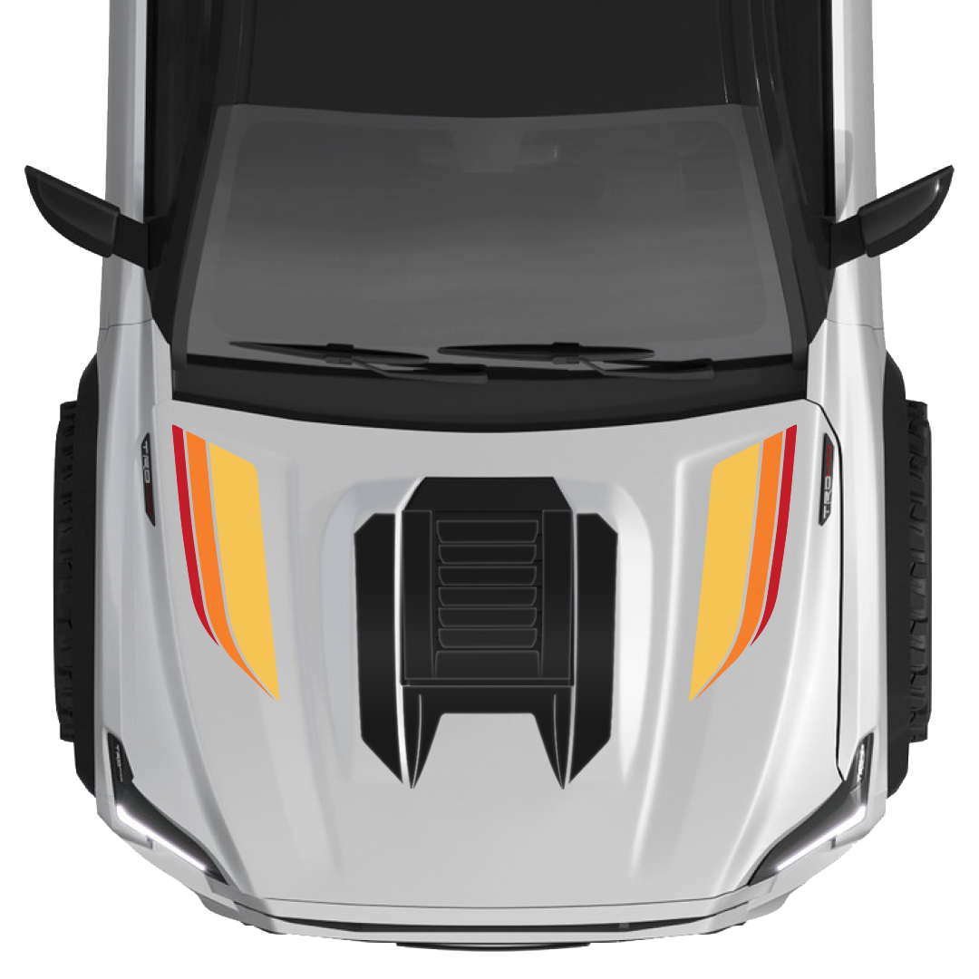 2024+ Tacoma Havoc Hood Scoop Stamp (W/ Short Fangs)