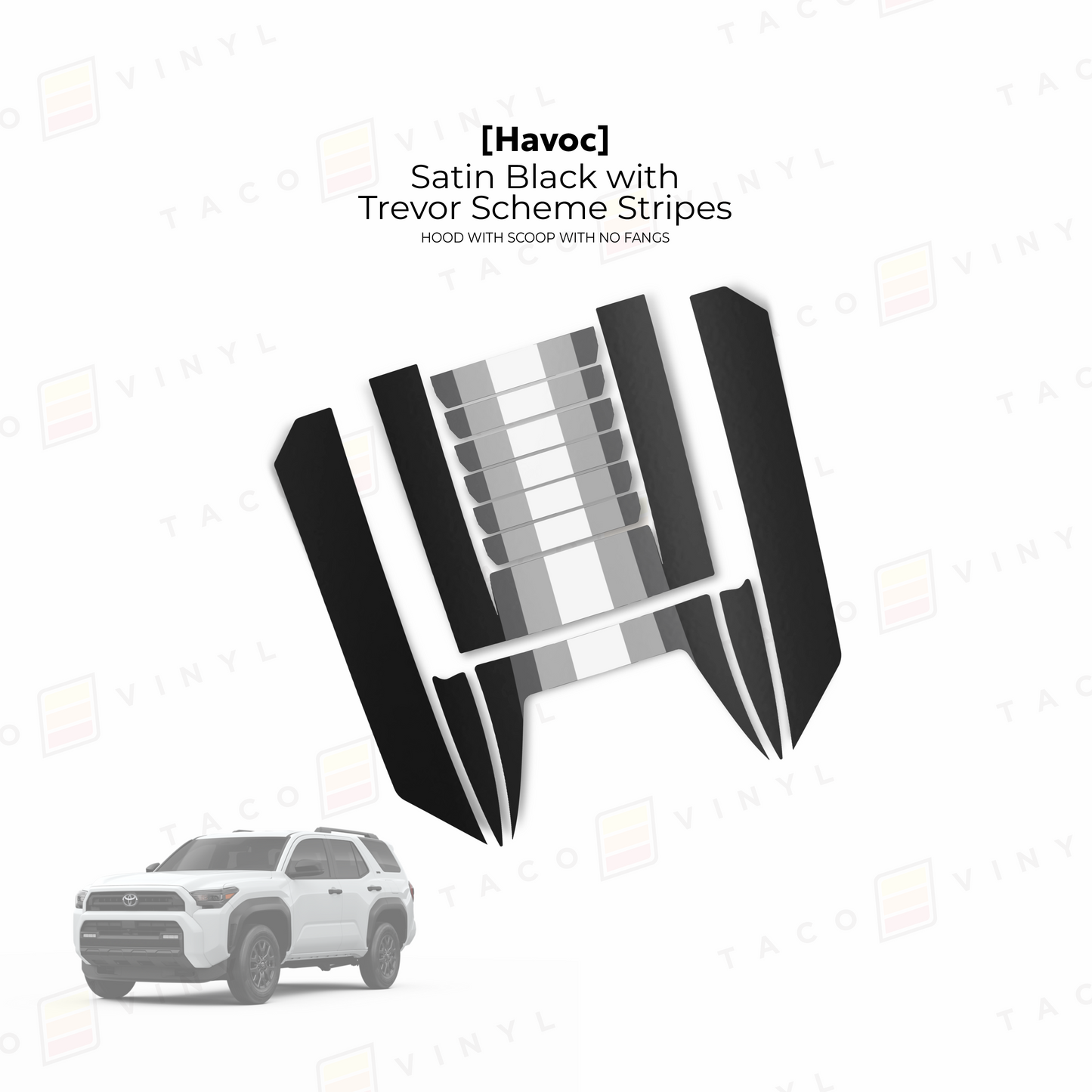 2025+ 4Runner Havoc Hood Scoop Stamp (W/ No Fangs)
