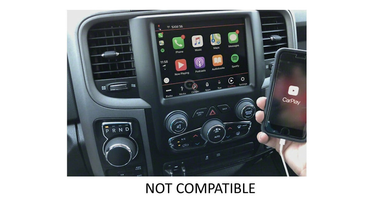 Radio Knobs - 2019+ RAM 12.0" SCREEN - BLACK
