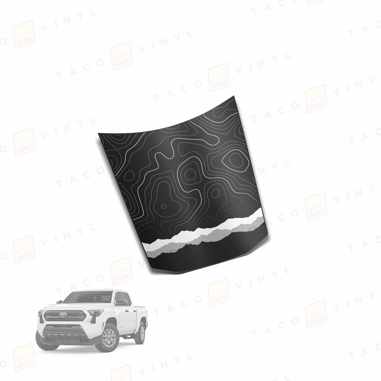 2024+ Tacoma Center Hood Stamp