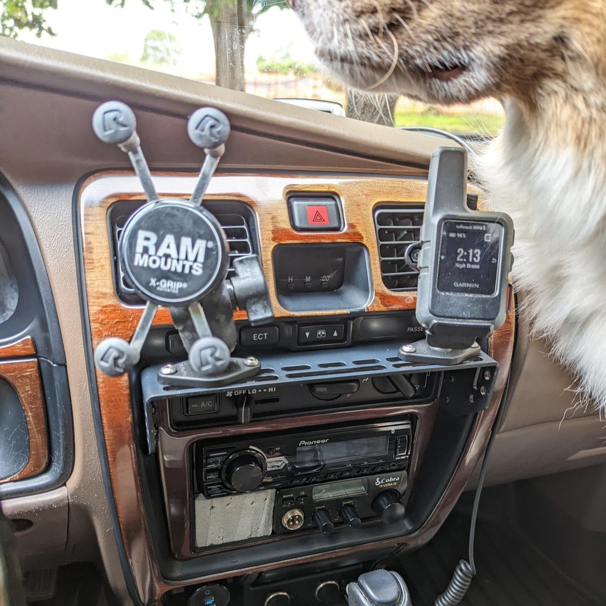 3rd Gen 4Runner Phone Dash Mount | Modular Accessory Mount (MAM) | (1996-2002)