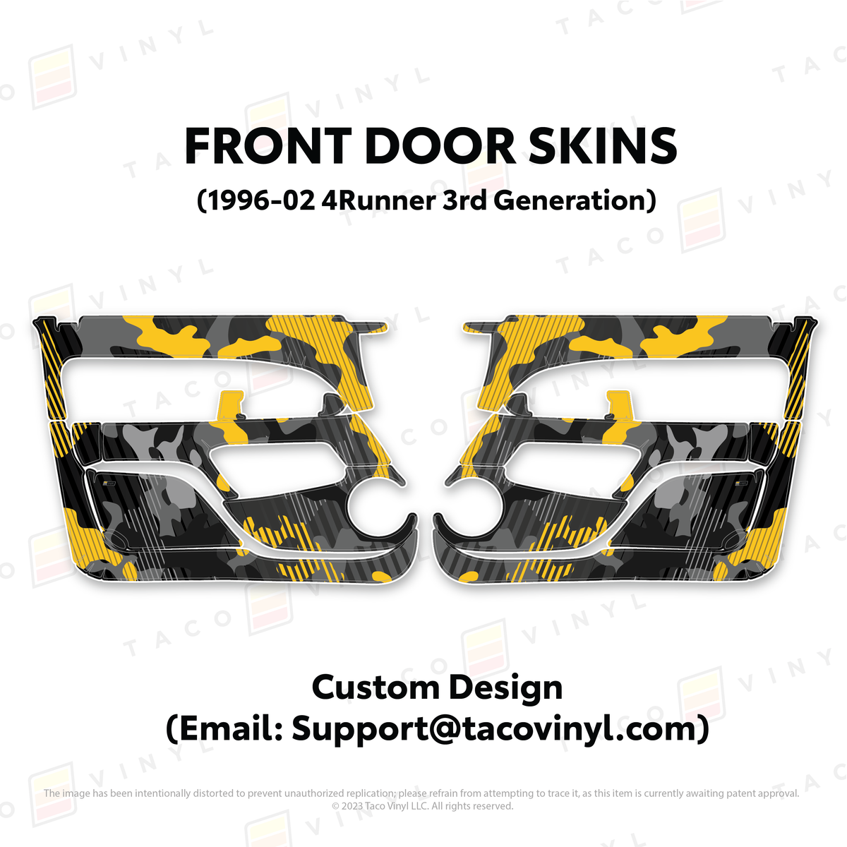 1996-2002 4Runner Door Skins