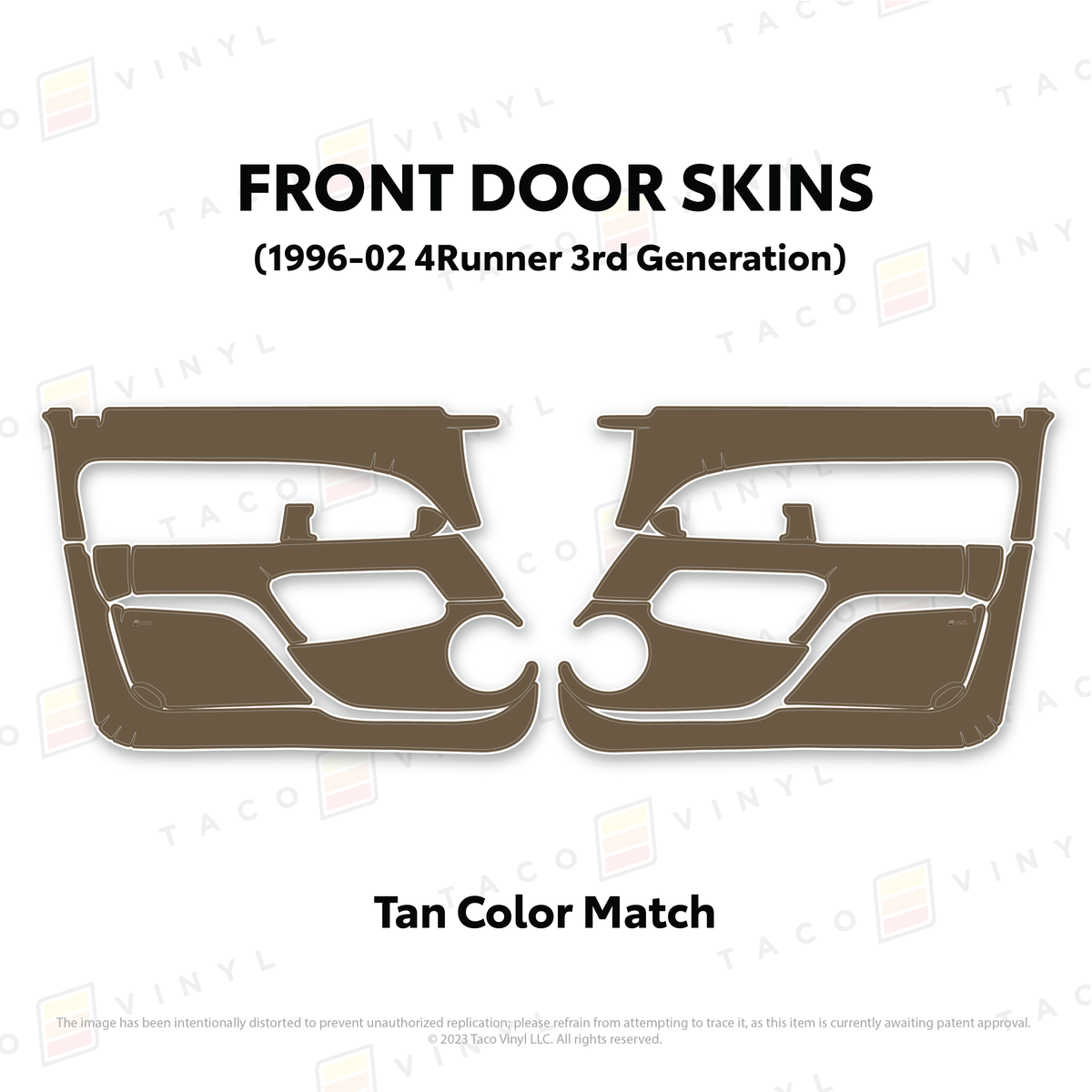 1996-2002 4Runner Door Skins