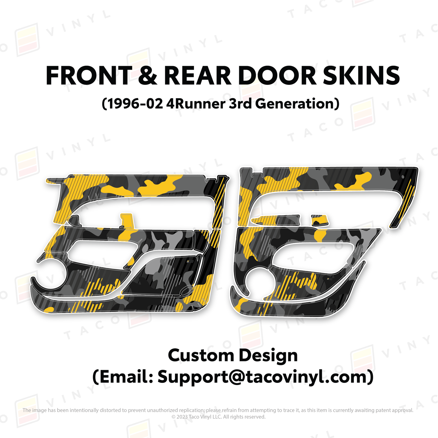 1996-2002 4Runner Door Skins