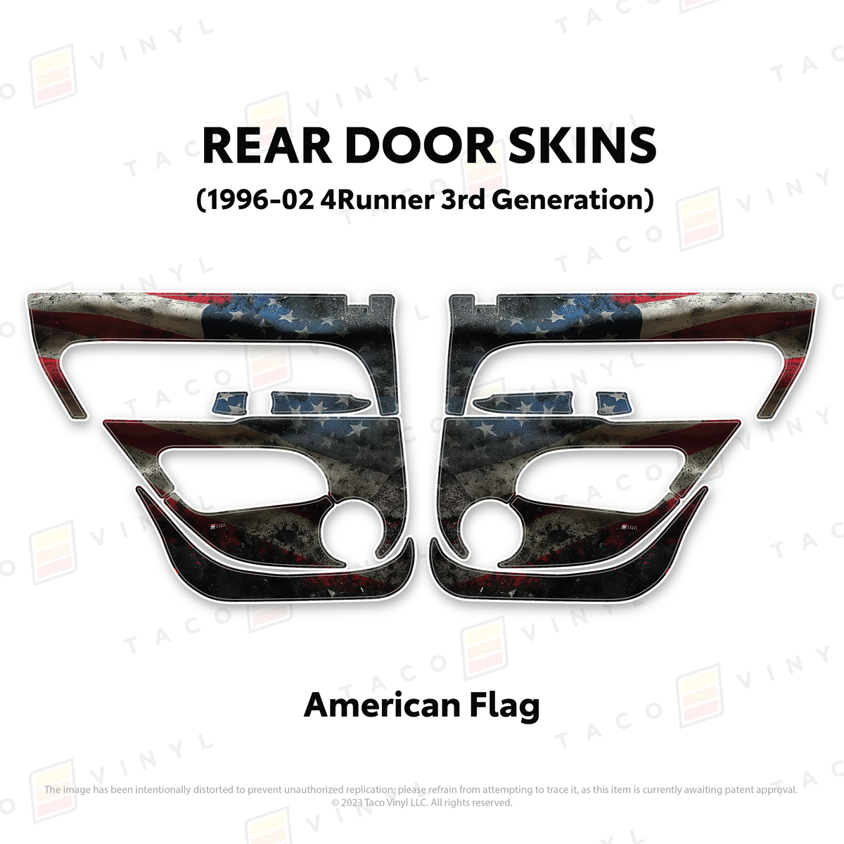 1996-2002 4Runner Door Skins
