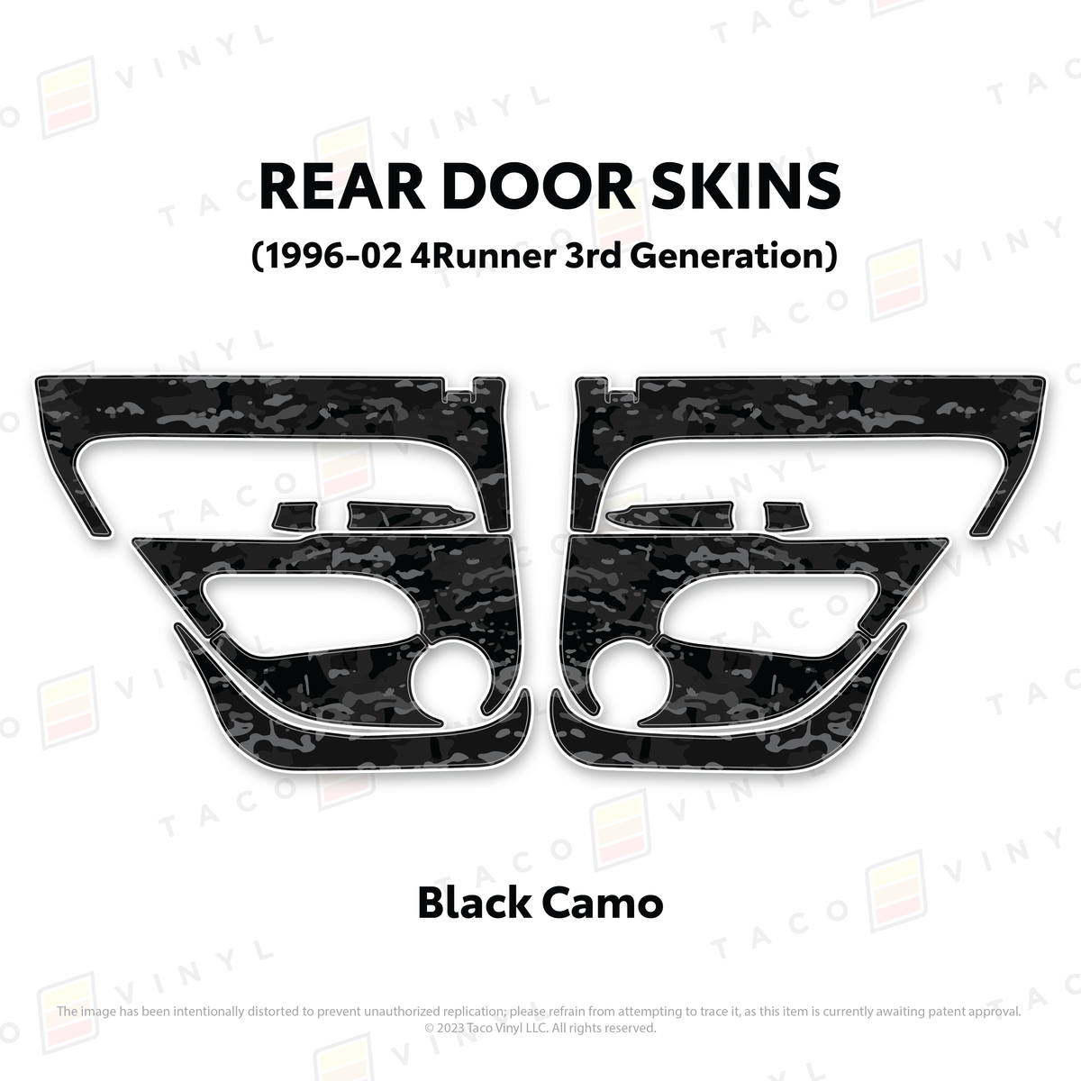 1996-2002 4Runner Door Skins