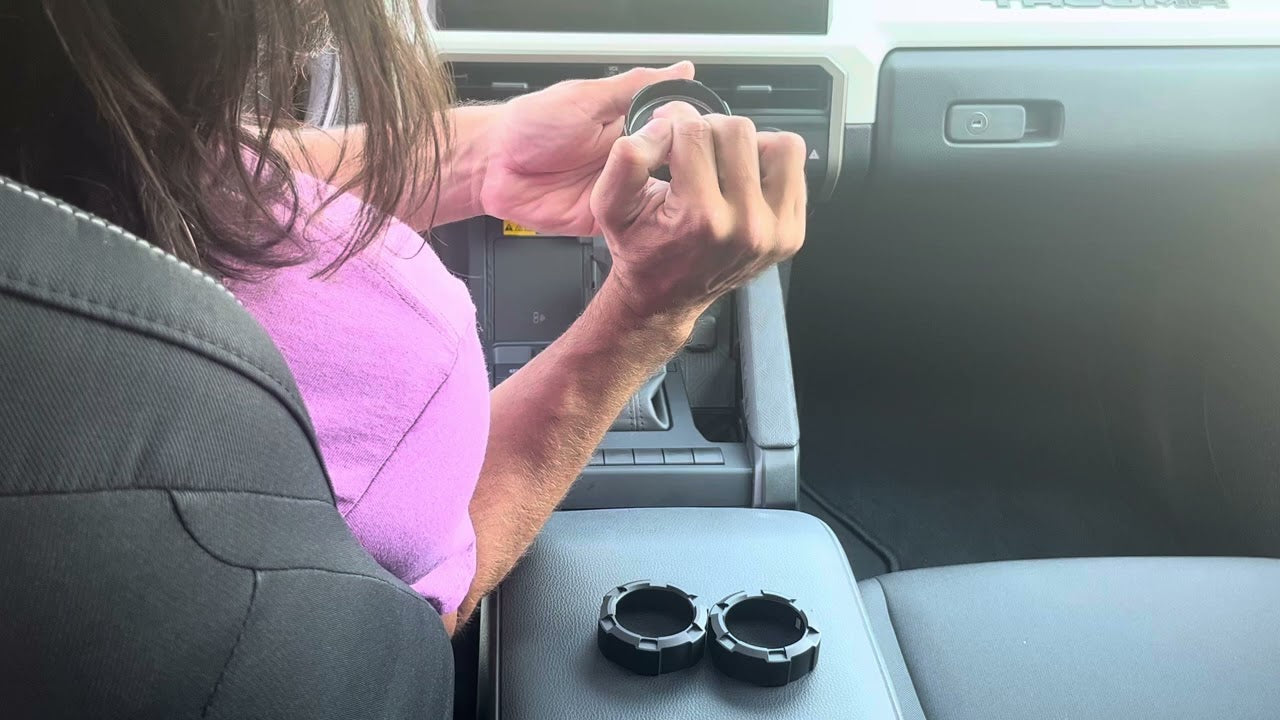 V2 Radio Knob (2022+ Tundra / 2024+ Tacoma / 2025+ 4Runner) - BLACK