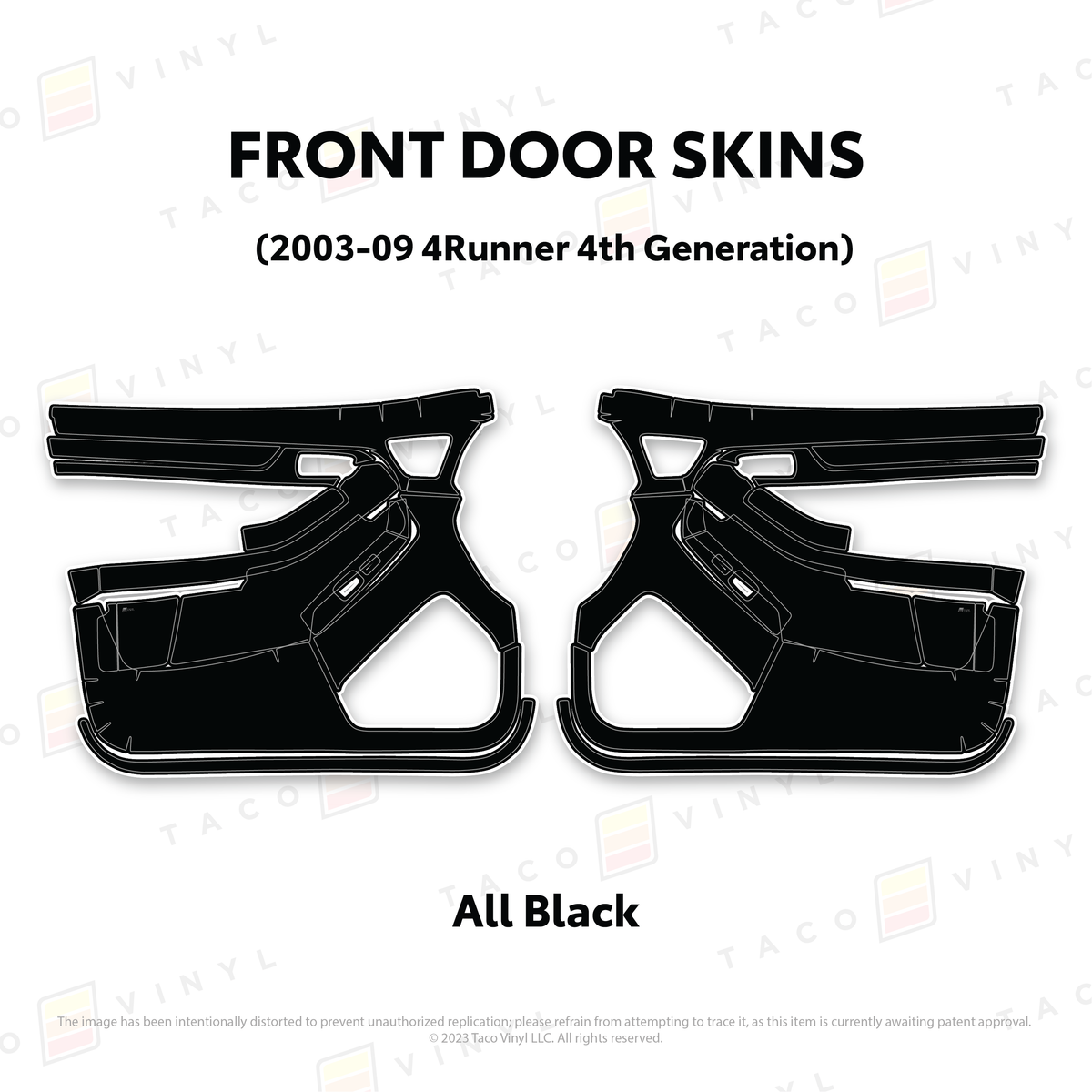 2003-2009 4Runner Door Skins