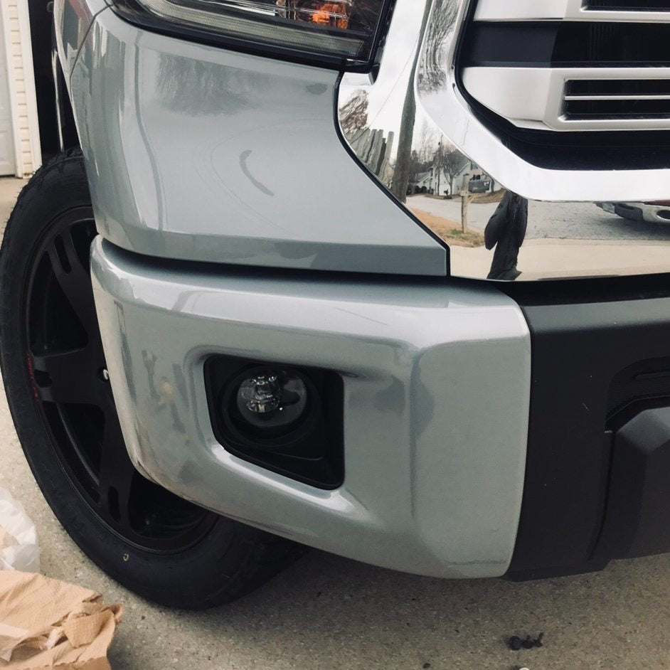 Standard Tundra Front Bumper Caps