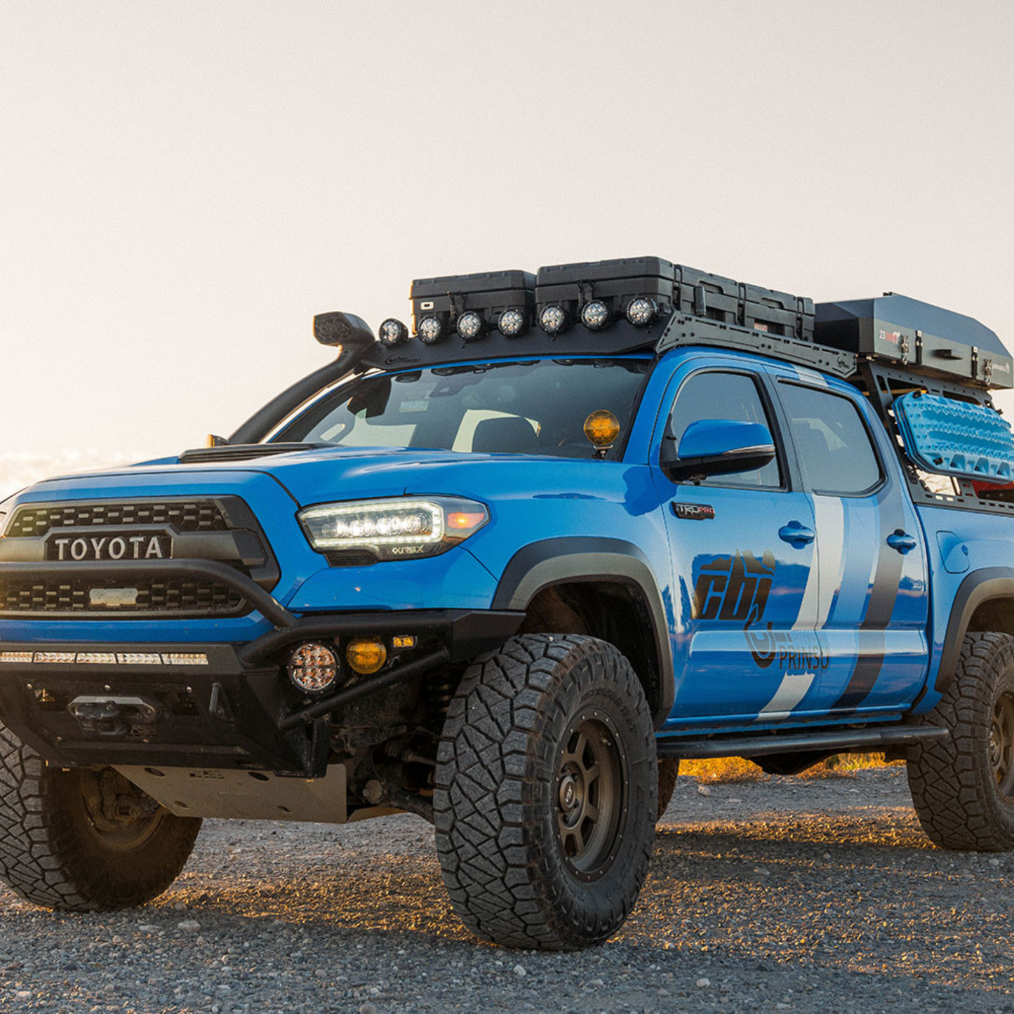 2nd-3rd Gen Toyota Tacoma Prinsu Pro Desert Air Intake Cab Rack / Standard