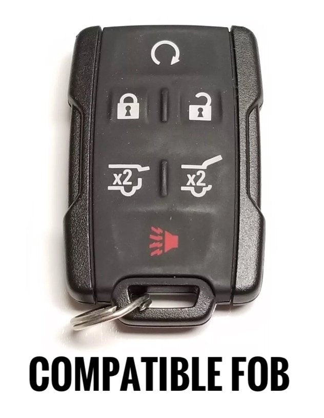 Injection Fob IF010 (V1 2014-2018 Chevy/GMC) - RED
