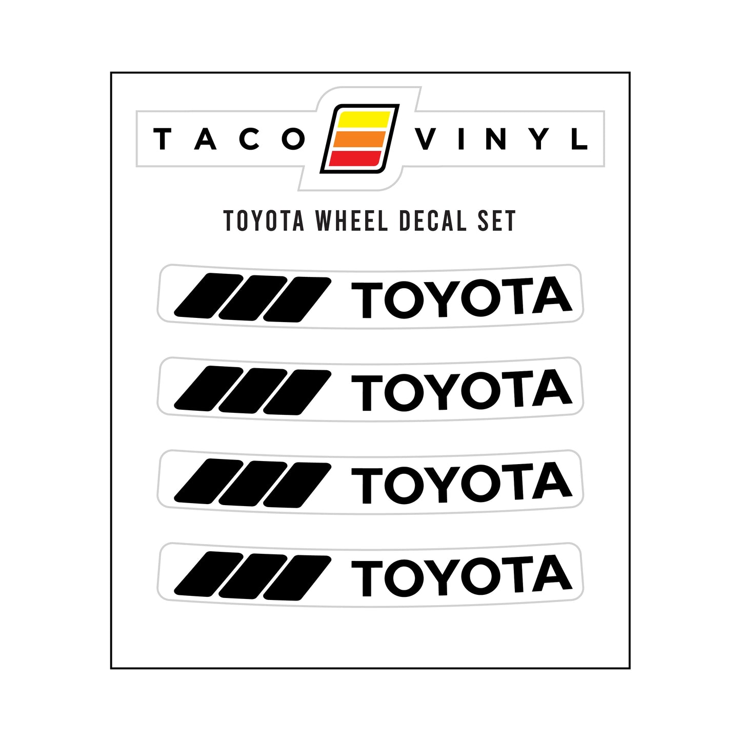 Wheel Decals