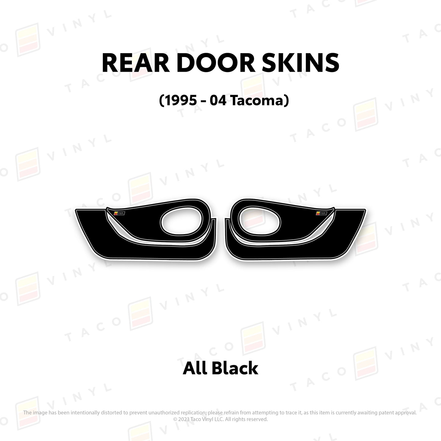 1995-04 Tacoma Door Skins (Lower Section)